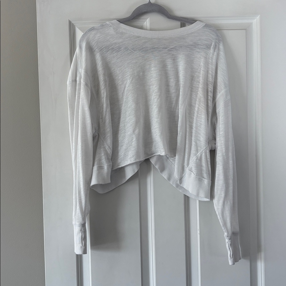 Free people FP movement my time layer open back crop top - Picture 3 of 5